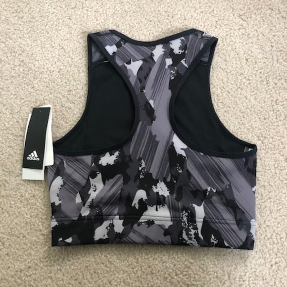 NWT! Adidas Zoe Saldana Aeroready Sports Bra - Picture 2 of 4
